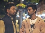 Irrfan Khan with his son Babil Khan. (Instagram/@babil.i.k) Irrfan Khan with his son Babil Khan. (Instagram/@babil.i.k)