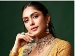 Mrunal Thakur is an absolute fashionista. The actor keeps slaying fashion goals like a pro with snippets from her fashion diaries on a regular basis. Be it slaying in a slip dress or showing us how to style formal pantsuits and look like a boss lady, or decking up for a festive evening in the six yards of grace, Mrunal can do it all. The actor wished Pongal and Sankranti to her Instagram fans on Sunday with a set of pictures.(Instagram/@mrunalthakur) Mrunal Thakur is an absolute fashionista. The actor keeps slaying fashion goals like a pro with snippets from her fashion diaries on a regular basis. Be it slaying in a slip dress or showing us how to style formal pantsuits and look like a boss lady, or decking up for a festive evening in the six yards of grace, Mrunal can do it all. The actor wished Pongal and Sankranti to her Instagram fans on Sunday with a set of pictures.(Instagram/@mrunalthakur)