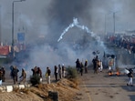 File photo of a violent political protest in Islamabad in 2022. File photo of a violent political protest in Islamabad in 2022.