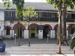 Lashkar police station in Pune. Lashkar police station in Pune.