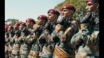 Bengaluru: Army jawans take part in a parade during a dress rehearsal ahead of Army Day, at MEG & Centre in Bengaluru, Tuesday, Jan. 10, 2023. (PTI Photo/Shailendra Bhojak)(PTI01_10_2023_000154A) (PTI) Bengaluru: Army jawans take part in a parade during a dress rehearsal ahead of Army Day, at MEG & Centre in Bengaluru, Tuesday, Jan. 10, 2023. (PTI Photo/Shailendra Bhojak)(PTI01_10_2023_000154A) (PTI)