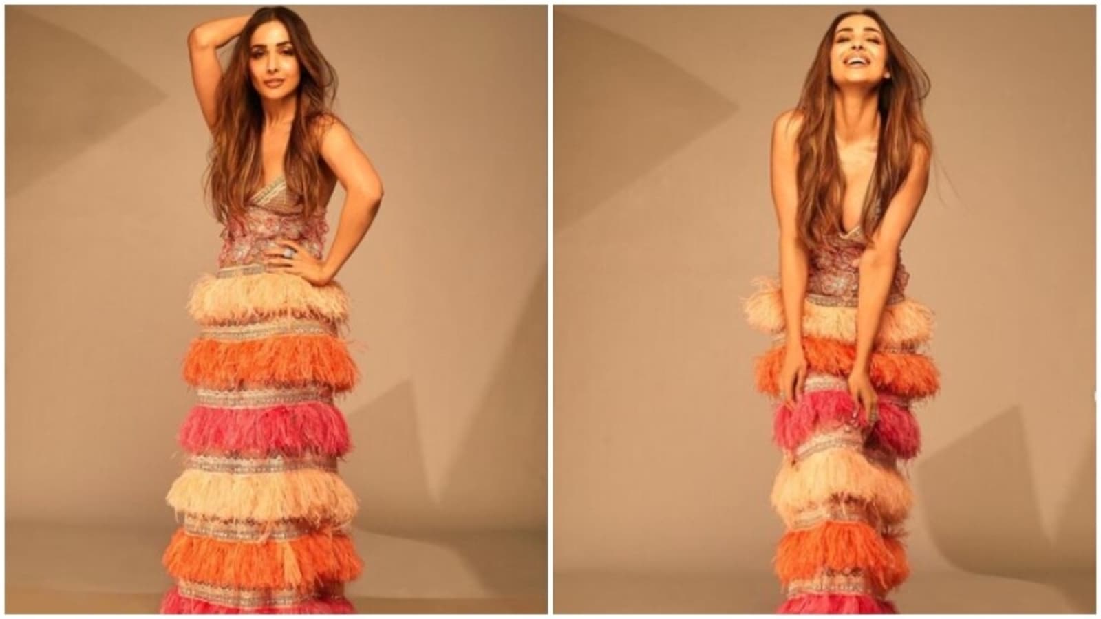 Malaika Arora’s multi-tiered dress is a mood to wear to a party