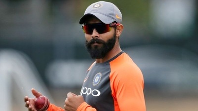Ravindra Jadeja during nets (Reuters/File Photo)
