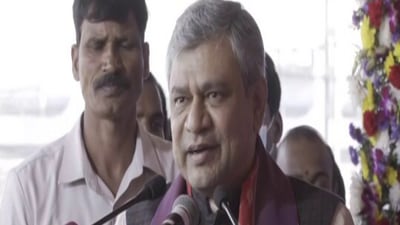 Union railway minister Ashwini Vaishnaw said nation's development and railways are above politics. (ANI)