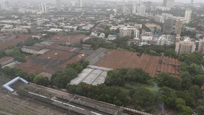 Mumbai, India, June 21, 2014: Tata Mill at Parel in Mumbai, India on Saturday, June 21, 2014. (Photo by Kalpak Pathak / Hindustan Times) (Hindustan Times)
