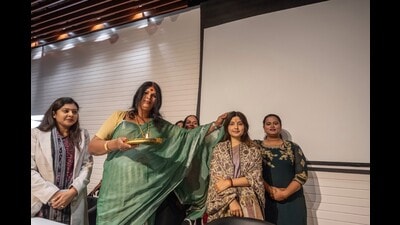 Prominent among those present at the celebrations included senior party leader Juhie Singh and others. (Sourced)