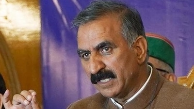 Himachal chief minister Sukhvinder Singh Sukhu. Himachal chief minister Sukhvinder Singh Sukhu.