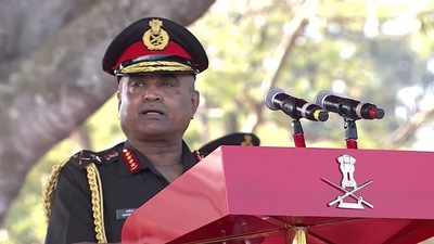 Indian Army chief General Manoj Pande.