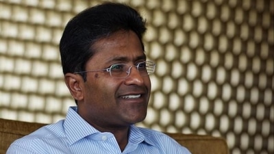 Former IPL chairman Lalit Modi is on the run after being charged with tax evasion, money laundering, among other cases. (HT File )