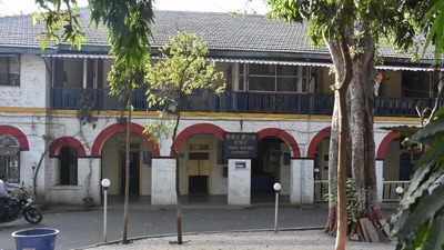 Lashkar police station in Pune. Lashkar police station in Pune.