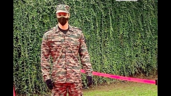 The Indian Army has obtained Intellectual Property Rights (IPR) of the design and camouflage pattern of its newly introduced Camouflage Pattern Dress (HT PHOTO)