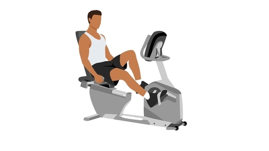 Recumbent bikes isolate the lower body from the upper body, making it an excellent piece of equipment to activate one's muscles and help us get fitter. This is a lesson I've just learnt. (Shutterstock)