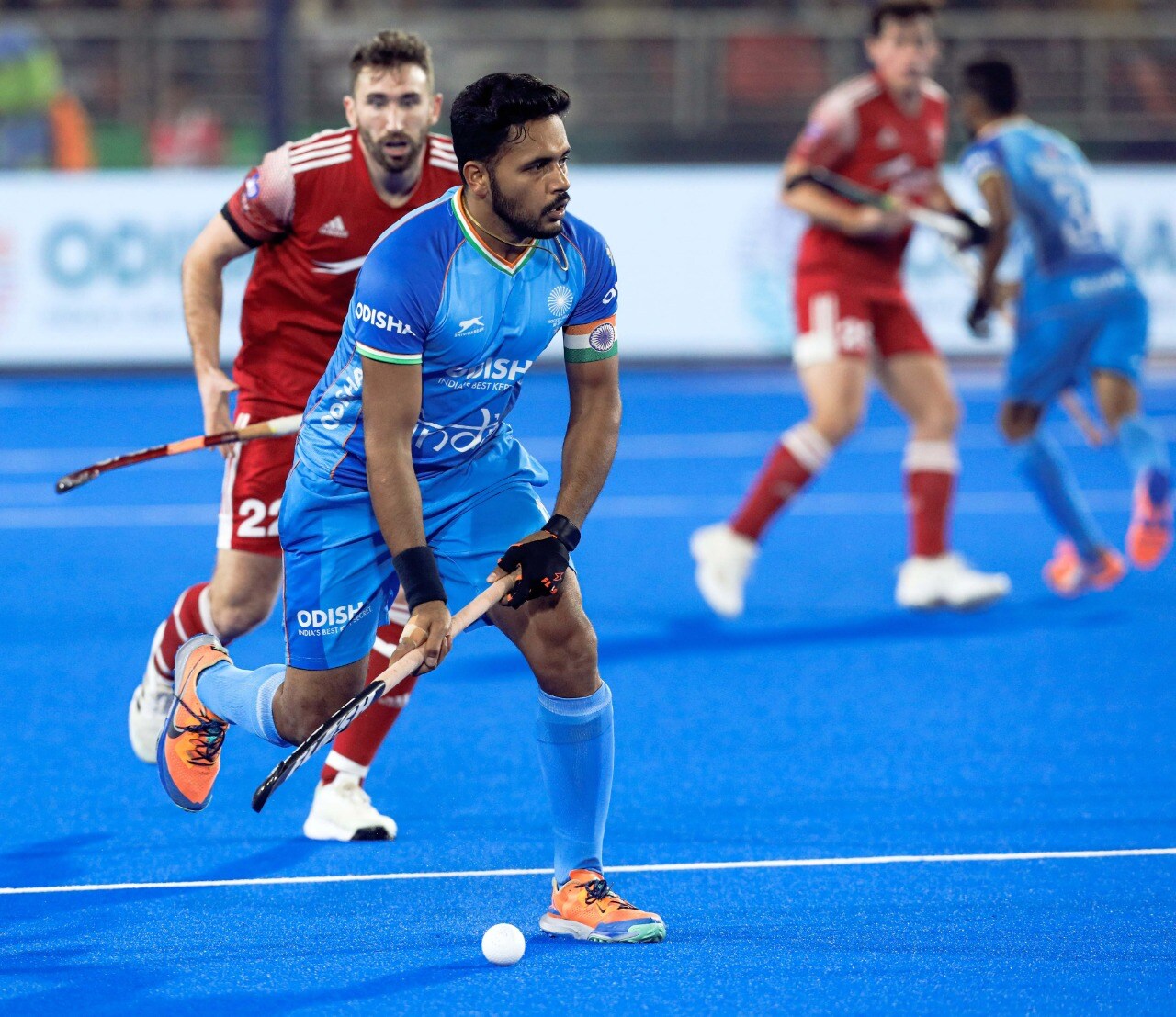 England Benefit Over India