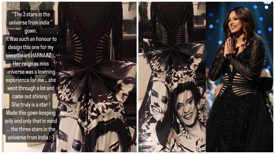 Saisha Shinde Transwomen Designer who designed Miss Universe 2021 Harnaaz  Kaur Sandhu finale Gown