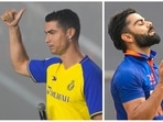 The ex-Pakistan cricketer also mentioned Cristiano Ronaldo while showering praise on Virat Kohli(PTI-AP) The ex-Pakistan cricketer also mentioned Cristiano Ronaldo while showering praise on Virat Kohli(PTI-AP)