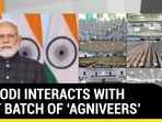 PM MODI INTERACTS WITH FIRST BATCH OF ‘AGNIVEERS’