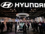 South Korea-based Hyundai Motor, which is India’s second largest car company by market share, showcased its own metaverse experience at the 2023 Auto Expo. (MINT_PRINT) South Korea-based Hyundai Motor, which is India’s second largest car company by market share, showcased its own metaverse experience at the 2023 Auto Expo. (MINT_PRINT)