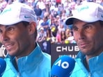 Rafael Nadal during Australian Open 2023. Rafael Nadal during Australian Open 2023.