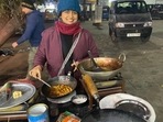 Sharmishta Ghosh runs a tea stall in Delhi. (LinkedIn) Sharmishta Ghosh runs a tea stall in Delhi. (LinkedIn)