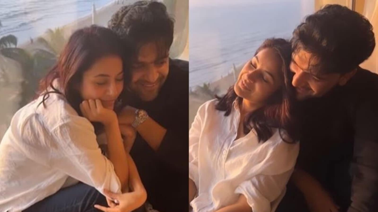 Shehnaaz Gill and Guru Randhawa get mushy, share fun moments as they enjoy sunset in new video; fans ask them to date