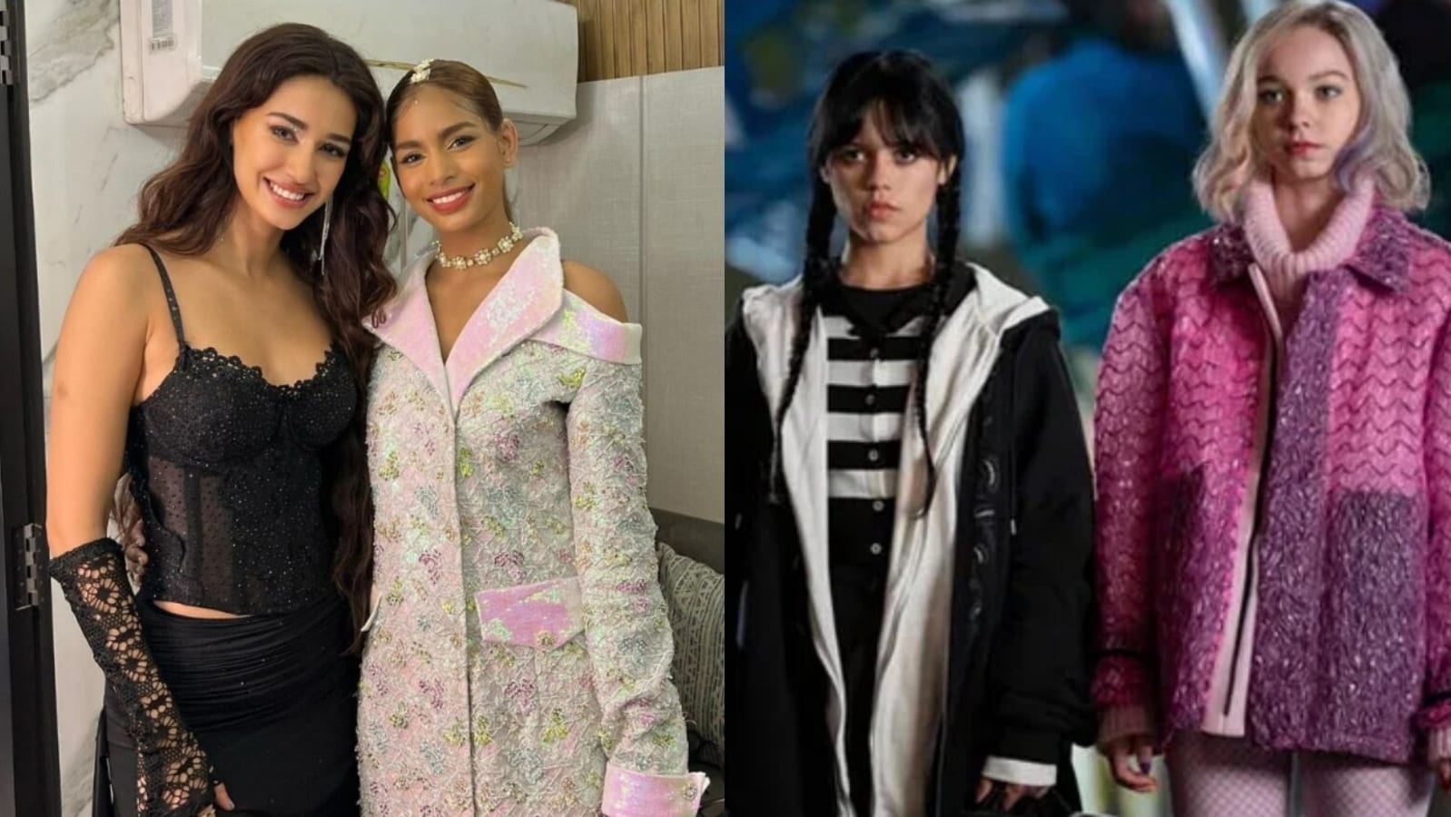 Disha Patani meets India’s first K-Pop star Sriya Lenka, fans feel ‘Wednesday vibes’ from their outfits