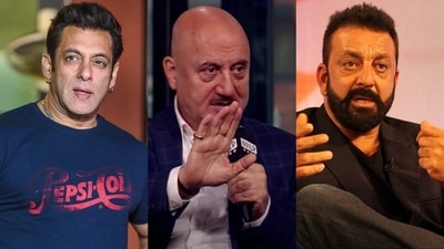 Salman Khan and Sanjay Dutt supported Anupam Kher when he slapped a journalist. Salman Khan and Sanjay Dutt supported Anupam Kher when he slapped a journalist.