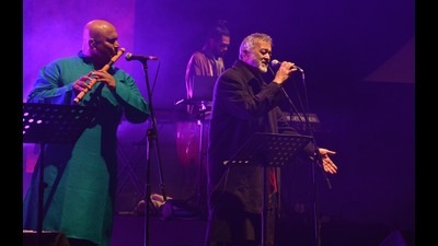 Lucky Ali and his band performing live in Chandigarh (Photos: Sant Arora/HT) Lucky Ali and his band performing live in Chandigarh (Photos: Sant Arora/HT)