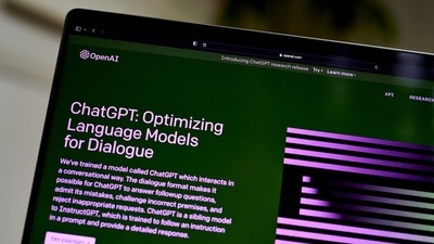 ChatGPT website (Bloomberg) ChatGPT website (Bloomberg)