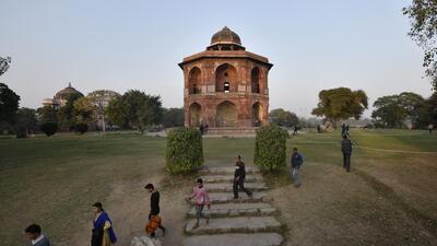 Shermandal at Purana Qila in New Delhi. The findings and artefacts unearthed in earlier excavations comprise Painted Grey Ware from 900 BCE, an earthen pottery sequence from Maurya to Shunga, Kushana, Gupta, Rajput, Sultanate and Mughal periods. (HT Photo) Shermandal at Purana Qila in New Delhi. The findings and artefacts unearthed in earlier excavations comprise Painted Grey Ware from 900 BCE, an earthen pottery sequence from Maurya to Shunga, Kushana, Gupta, Rajput, Sultanate and Mughal periods. (HT Photo)