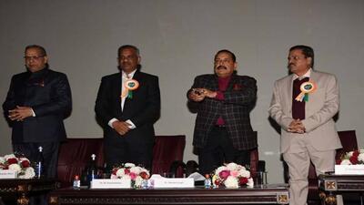 Union minister Jitendra Singh at the IMD foundation day event. (PIB) Union minister Jitendra Singh at the IMD foundation day event. (PIB)