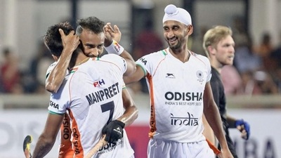 Manpreet may not be India captain anymore but the in-built leadership qualities are difficult to let go (Manpreet Singh Instagram) Manpreet may not be India captain anymore but the in-built leadership qualities are difficult to let go (Manpreet Singh Instagram)