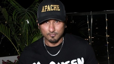Yo Yo Honey Singh at a Diwali party in October last year. (PTI) Yo Yo Honey Singh at a Diwali party in October last year. (PTI)