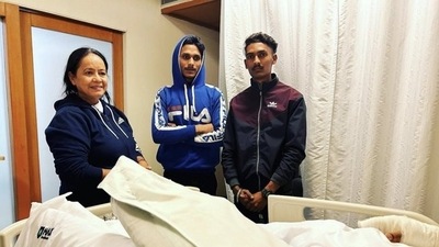 Rishabh Pant dedicated a post to Rajat Kumar and Nishu Kumar (Twitter) Rishabh Pant dedicated a post to Rajat Kumar and Nishu Kumar (Twitter)