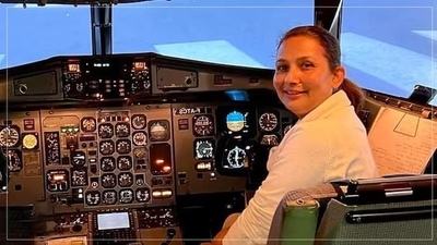 Anju  Khatiwada, a co-pilot who died in the ill-fated Yeti Airlines plane crash in Pokhara, Nepal, on Sunday. (Facebook)