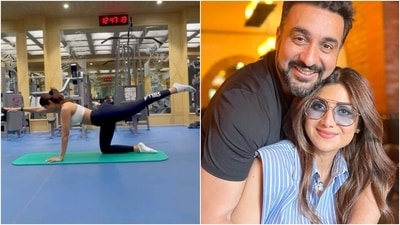 Shilpa Shetty drops new workout video on Instagram. (Instagram) Shilpa Shetty drops new workout video on Instagram. (Instagram)