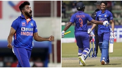 Mohammed Siraj and Shubman Gill Mohammed Siraj and Shubman Gill