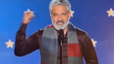 SS Rajamouli's speech impressed his fans as well as Kangana Ranaut. SS Rajamouli's speech impressed his fans as well as Kangana Ranaut.