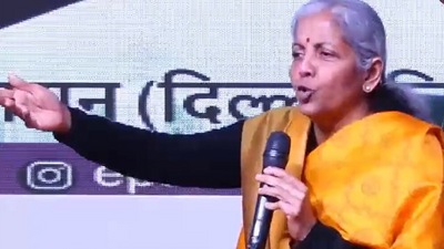 Union finance minister Nirmala Sitharaman said she identifies herself as a middle class and that she understands the trouble faced by this section. (Twitter)