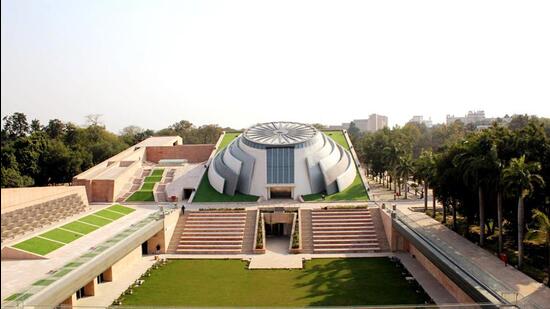 A view of The Pradhan Mantri Sangrahalaya, a museum dedicated to prime ministers of India. (ANI)