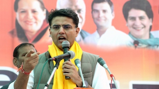 Congress leader Sachin Pilot. (Aqil Khan)