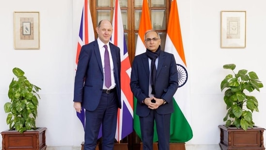 India and the UK had earlier unveiled plans to conclude the FTA by October 2022. (Twitter | Philip Barton)