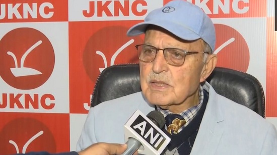 NC leader Sheikh Mustaffa Kamal said both the 2016 Uri attack and 2019 Pulwama attack are planned by the central government.(ANI)