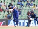 India's Shreyas Iyer plays a shot during the 3rd ODI match against Sri Lanka, at Greenfield International Stadium, in Thiruvananthapuram on Sunday. (ANI Photo)(ANI) India's Shreyas Iyer plays a shot during the 3rd ODI match against Sri Lanka, at Greenfield International Stadium, in Thiruvananthapuram on Sunday. (ANI Photo)(ANI)