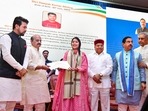 Karnataka CM Basavaraj Bommai in Hubballi for the National Youth Festival on Monday, Jan. 16, 2023. (PTI Photo) Karnataka CM Basavaraj Bommai in Hubballi for the National Youth Festival on Monday, Jan. 16, 2023. (PTI Photo)