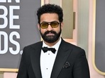 Jr NTR attended the 80th annual Golden Globe Awards. Jr NTR attended the 80th annual Golden Globe Awards.