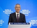China's Vice Premier Liu He speaks during a session of the World Economic Forum (WEF) annual meeting in Davos on January 17, 2023.(AFP) China's Vice Premier Liu He speaks during a session of the World Economic Forum (WEF) annual meeting in Davos on January 17, 2023.(AFP)