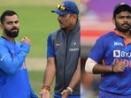 Virat Kohli with Ravi Shastri; Sanju Samson Virat Kohli with Ravi Shastri; Sanju Samson