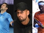 Novak Djokovic; Nick Kyrgios; Rafael Nadal