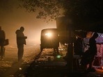The IMD declares a cold wave in a region when the minimum temperature is 4.5°C or more below the normal mark, or when it drops to 4°C. (Raj K Raj/HT Photo) The IMD declares a cold wave in a region when the minimum temperature is 4.5°C or more below the normal mark, or when it drops to 4°C. (Raj K Raj/HT Photo)