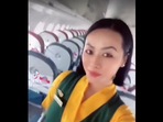 Oshin Ale Magar, an air hostess who died in the crash of Yeti Airlines flight in Pokhara, Nepal. (Twitter) Oshin Ale Magar, an air hostess who died in the crash of Yeti Airlines flight in Pokhara, Nepal. (Twitter)